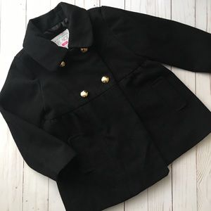 {Children’s Place} Girl’s Black Pea Coat Size 3T